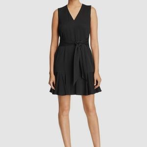Le Gali Adara Black flounce dress.  Size XS NWT